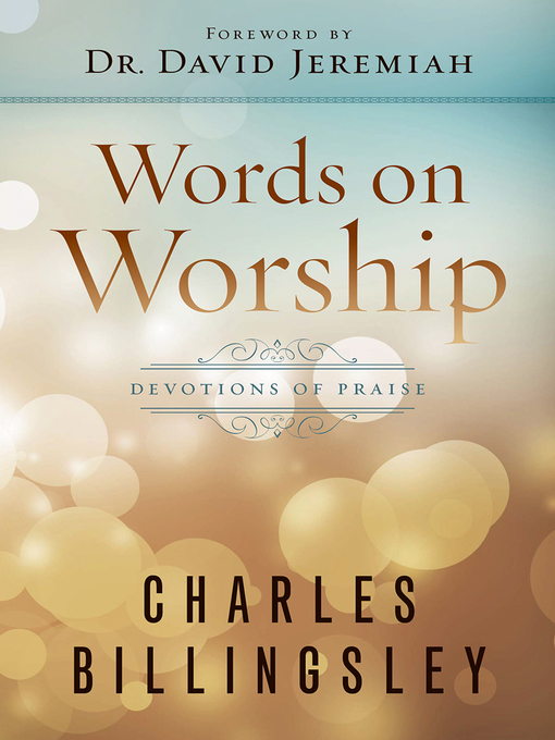 Cover image for Words on Worship